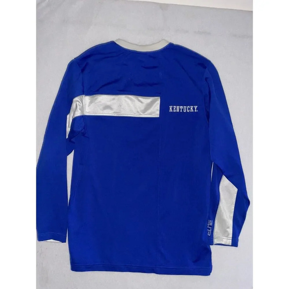 Vintage Kentucky Wildcats Basketball Warm Up Shirt Nike Mens S Team‎ Issued RARE - Picture 5 of 6